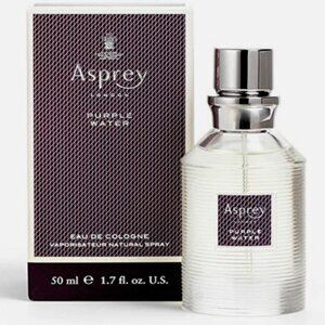 Asprey Of London Purple Water Eau De Cologne 1.7 Oz. - SEALED in Original Box